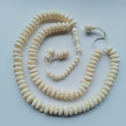Premium Handmade Camel Bone Tasbih – 100 Beads