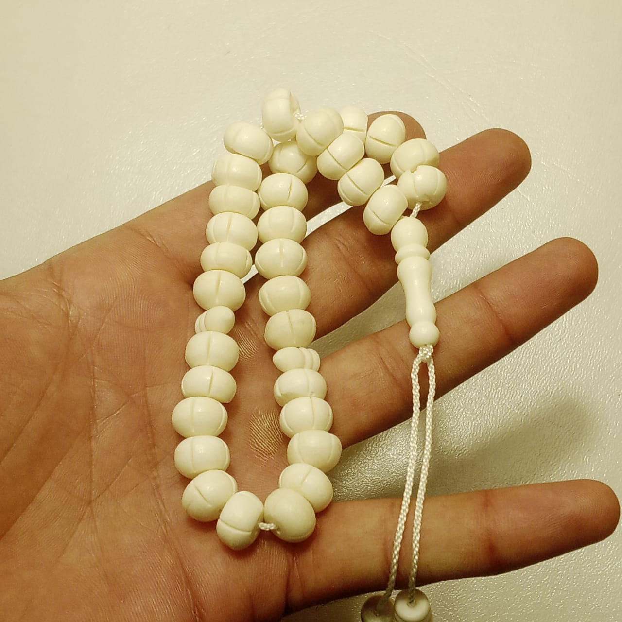 Premium Handmade Camel Bone Tasbih – 100 Beads