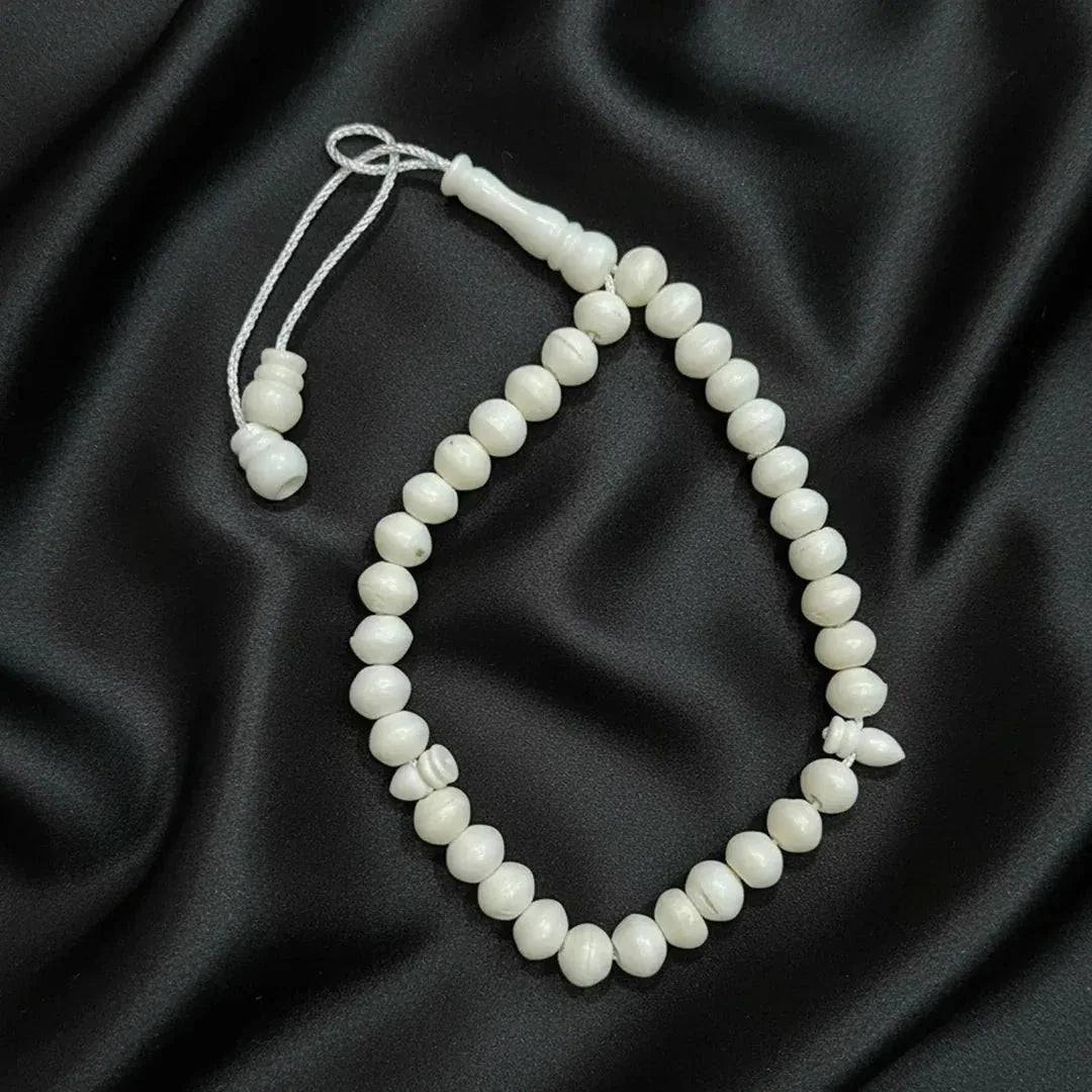 Premium Handmade Camel Bone Tasbih – 100 Beads