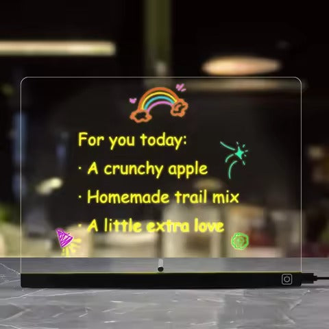 LED Glow Drawing  Board for Kids